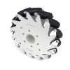 A Set Of Easymech 152Mm Aluminium Mecanum Wheels (Bearing Type Rollers)-(4 Pieces)