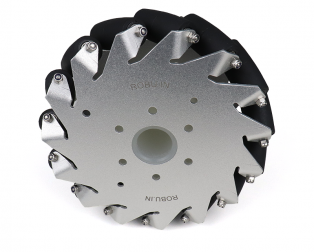 EasyMech 152mm Aluminium Mecanum wheels (Bearing type rollers) RIGHT