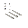 Easymech 152Mm Aluminium Mecanum Wheels (Bearing Type Rollers) Right