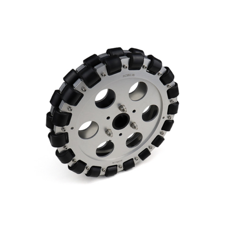 Easymech 203Mm Double Aluminium Omni Wheel