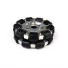 Easymech 100Mm Double Aluminium Omni Wheel (Bush Type Roller)