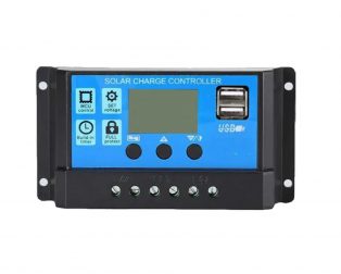 20A Intelligent LCD Solar Controller with USB Output Port