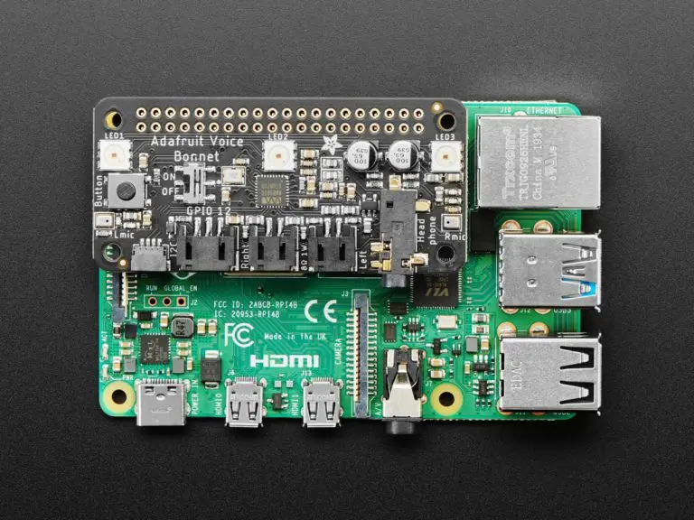 Adafruit Voice Bonnet For Raspberry Pi