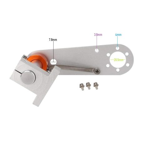 Generic Fixed Slide Bracket For Encoder Mounting With Long