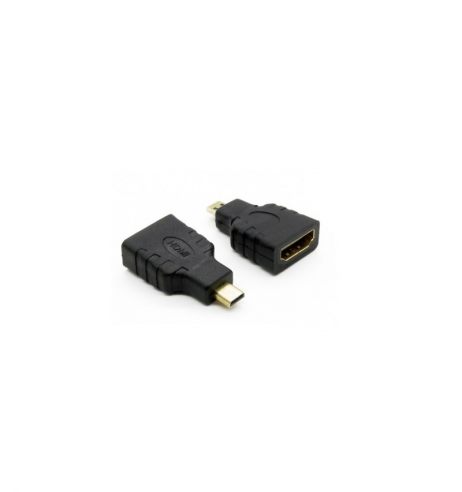Micro Hdmi Male To Hdmi Female Adapter For Pi4