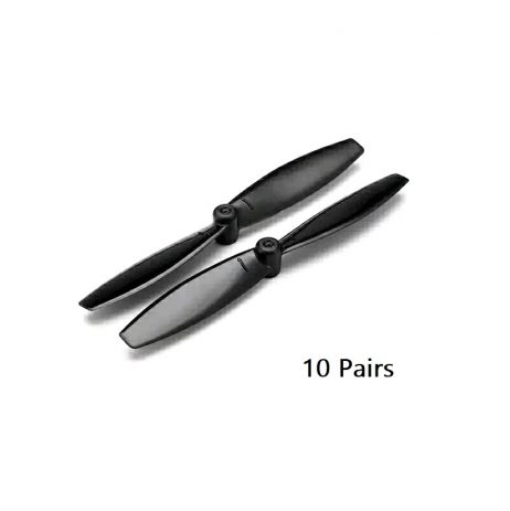 65 Mm Black Propeller-10 Pairs