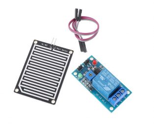 Raindrops Detection Sensor Module with 12V Relay Module