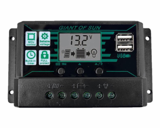 10A Intelligent LCD Solar Controller