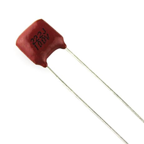 2.2Nf 100V Dip Polyester Film Capacitor