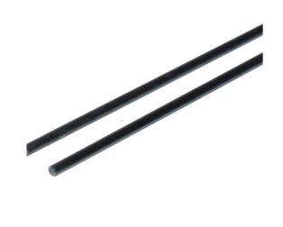 Pultruded Carbon Fiber Rod (Solid) 4mm * 1000mm (Pack of 2)