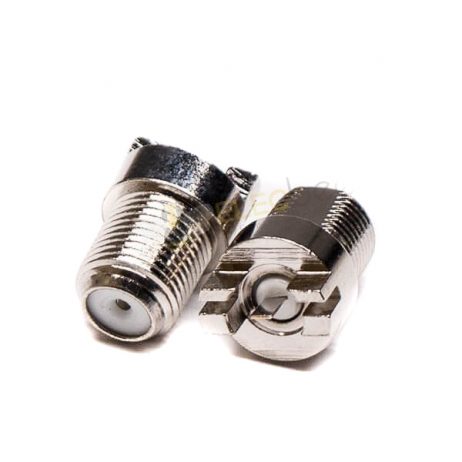 F Connector Jack Straight Bulkhead And Plate Edge Mount For Pcb - Image 5