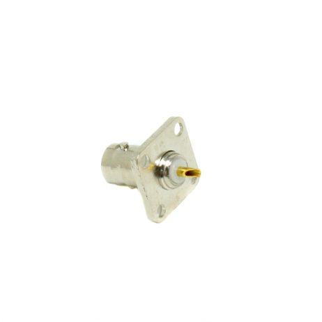 Flange Mount Bnc Connector 4 Hole Female Connector Solder Type