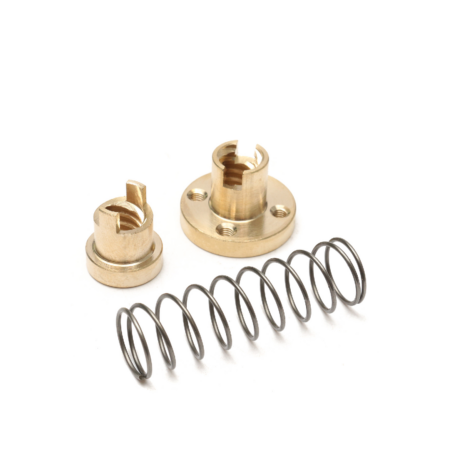 T8 Anti-Backlash Spring Loaded Nut For Cnc 8Mm Threaded Rod Lead Screw
