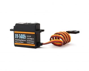 EMAX ES3003 17g 3.5kg 0.13sec 23T Plastic Gear Analog Servo for RC Airplane