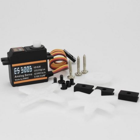 Emax Es3003 17G 3.5Kg 0.13Sec 23T Plastic Gear Analog Servo For Rc Airplane