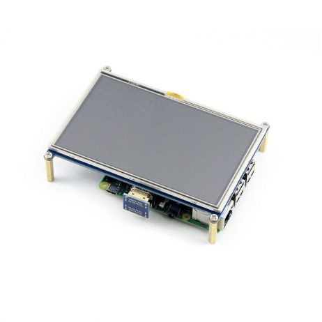 Waveshare 5 Inch Resistive Hdmi Lcd Display 800X480