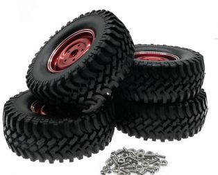 100mm Wheels with Plastic Rim - 2 Pcs.