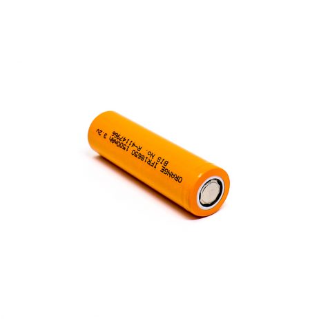 Orange A Grade Ifr18650 3.2V 1500Mah 3C Lifepo4 Battery