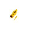Mcx Rf Connector Male Straight Gold Plated Crimp Type For Cable