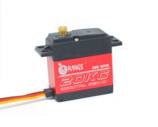 Orange OT5320M 7.4V 20kg.cm 180° Copper Metal Gear Digital Servo Motor