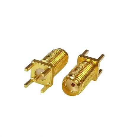 Sma Jack (Long) Straight Pcb Mount