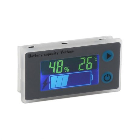 10-100V Universal Lcd Car Battery Level, Capacity, Temperature Monitor - Image 7