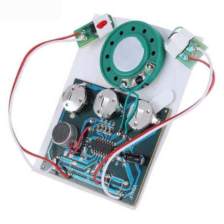 30S Sound Voice Music Recorder Board Photosensitive Wired Double Button Control Programmable Chip Audio Module