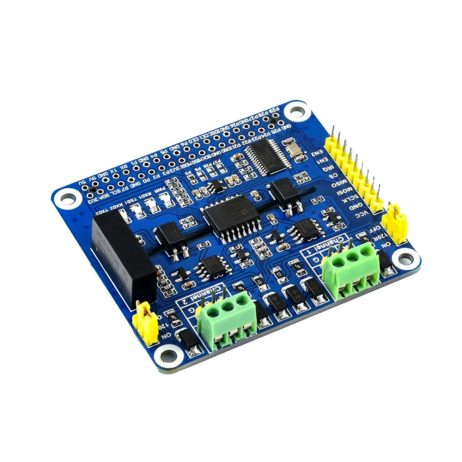 Waveshare 2-Channel Isolated Rs485 Expansion Hat For Raspberry Pi