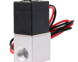 DC 24V Solenoid Valve 1/8'' 2 Way Normally Closed Direct-Pneumatic Valves
