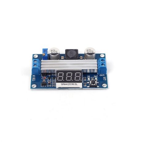 Dc-Dc High Power Adjustable Step-Up Module 3.0~35V To 3.5~35V 100W With Digital Display Voltmeter