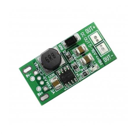 Low Voltage High Power Step-Up Regulator Module 8W 5V~12V Usb Bonding Pad To Dc Version