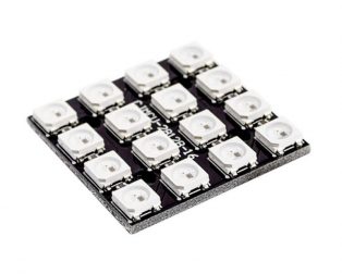 WS2812B 4 x 4 RGB LED Module