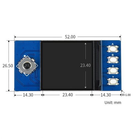 Waveshare 1.3Inch Lcd Display Module For Raspberry Pi Pico,