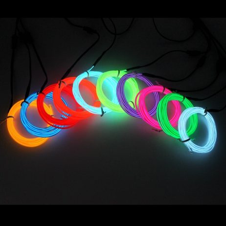 5M Neon Light Only El Wire -Blue