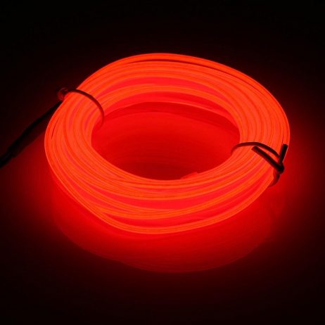 5M Neon Light Only El Wire -Orange