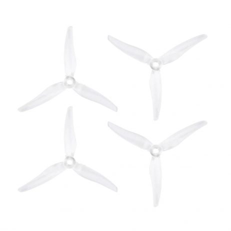 Orange Orange Hd 51466 Tri Blade Flash Propellers 2Cw2Ccw 2 Pair Milk White 1