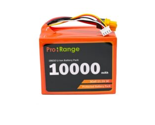 Pro-range NMC 18650 11.1V 10000mAh 3C 3S4P Li-Ion Battery Pack