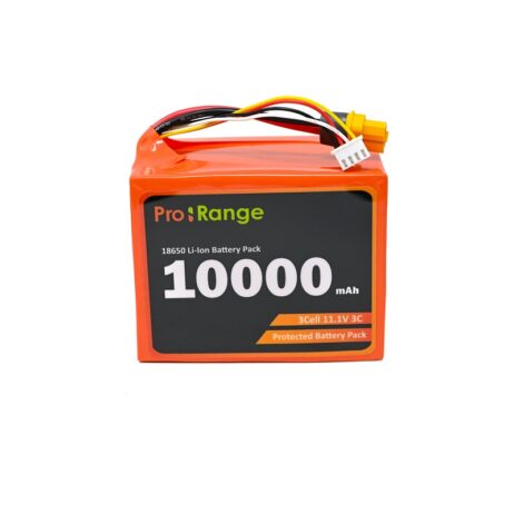 Pro-Range Nmc 18650 11.1V 10000Mah 3C 3S4P Li-Ion Battery Pack