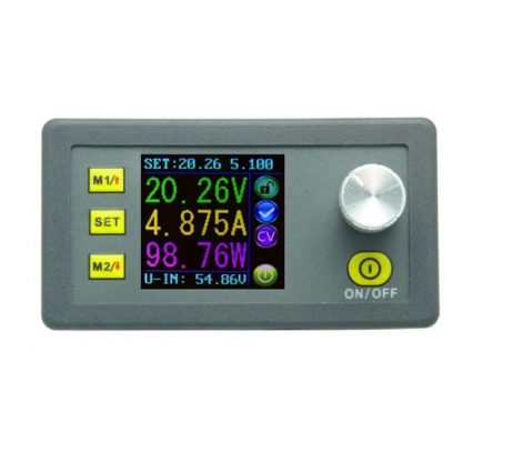 Dp50V5A Buck Adjustable Dc Step-Down Programmable Power Supply Module Current Meter Voltmeter Ammeter