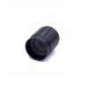Potentiometer Knob Rotary Switch Cap Black Color- Pack Of 5 Pcs.