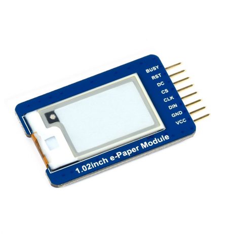 Waveshare 1.02Inch 128×80 Black/White Dual-Color E-Ink Display Module