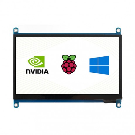 Waveshare 7Inch 1024*600 Hdmi, Ips Capacitive Touch Screen Lcd (H) With Various Systems Support