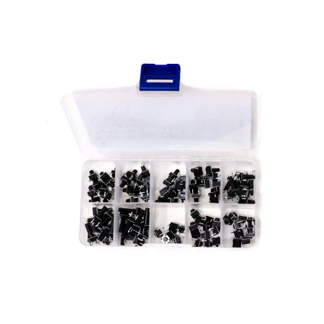 Orange 100Pcs 6Mm Light Touch Button Switch Kit Switch Kit