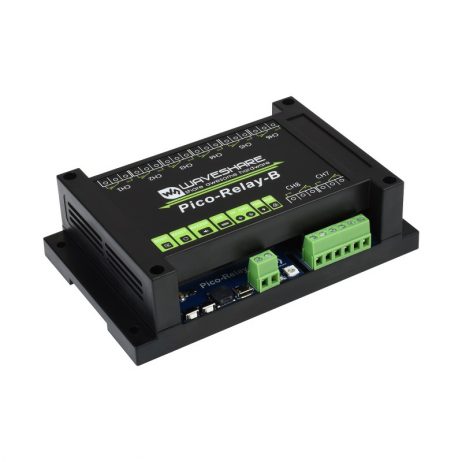 Waveshare Industrial 8-Channel Relay Module For Raspberry Pi Pico, Multi Protection