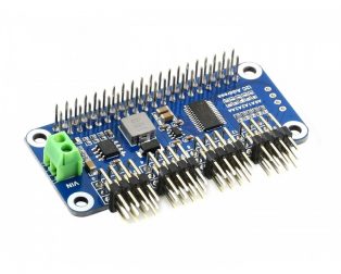 Waveshare Servo Driver HAT (B) for Raspberry Pi, 16-Channel, 12-bit, I2C