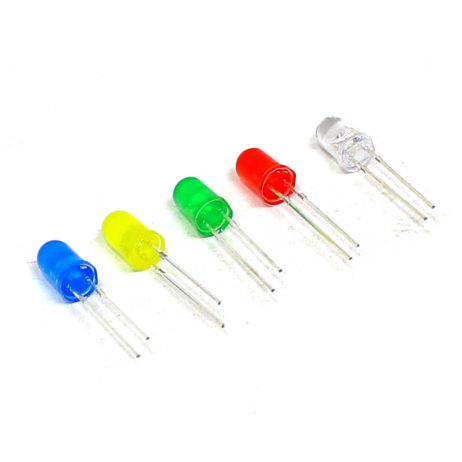 Orange 500Pcs 5 Colors F5 Mm Led Kit - Image 7