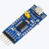 Waveshare Ft232 Usb Uart Board (Type C), Usb To Uart (Ttl) Communication Module, Usb-C Connector Waveshare Ft232 Usb Uart Board (Type C), Usb To Uart (Ttl) Communication Module, Usb-C Connector