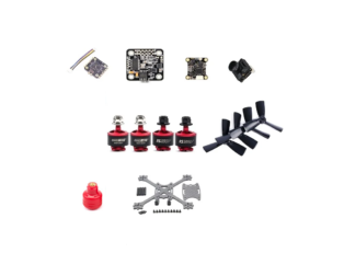 HSKRC 3 Inch 140mm Carbon Fiber Racing Kit