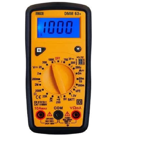 Meco Dmm63+ Digital Multimeter