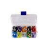 Orange 120Pcs Small Car Blade Fuse Clippers Kit